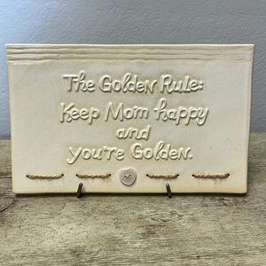 Hallmark Mom Plaque with Stand